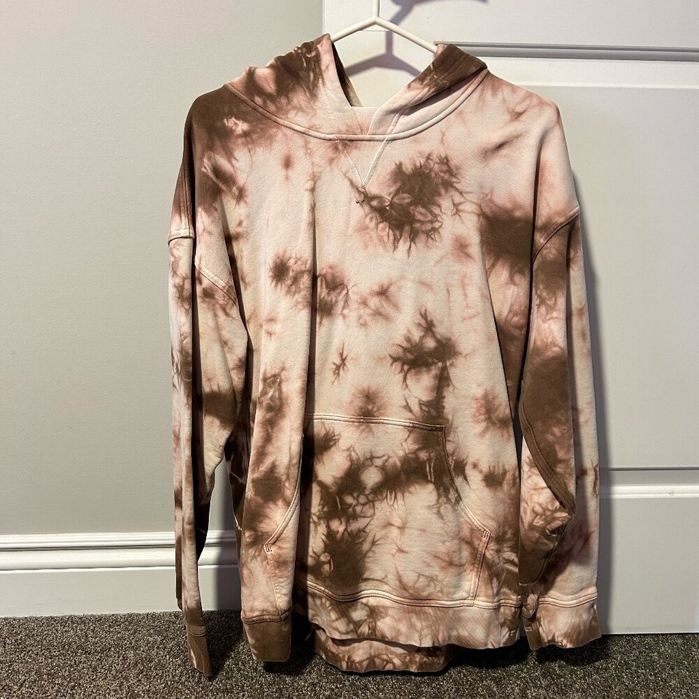 Lululemon All Yours Women's Hoodie Tie-dye Size 14